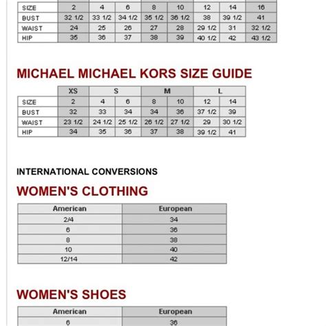 michael kors women shoes size chart|Michael Kors women's shoes.